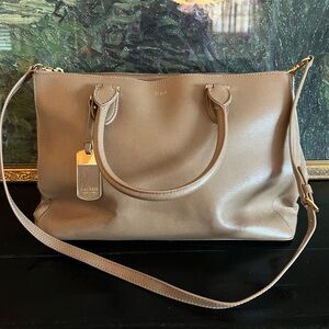 Vintage Ralph Lauren Tan Shoulder Bag
